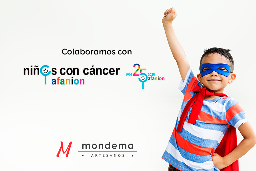 Colaboración de Mondema con la asociación de niños con cáncer Afanion